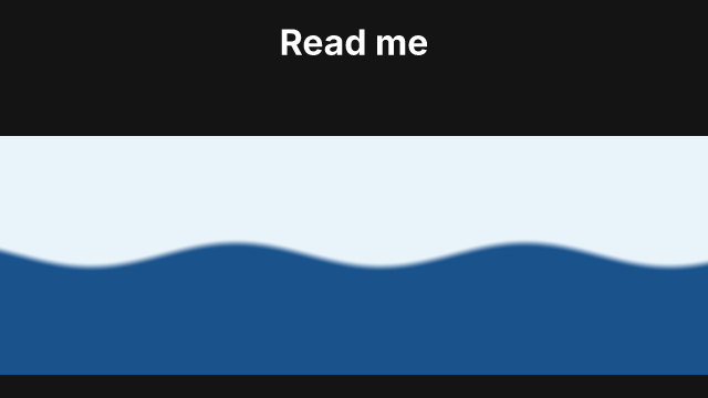 Fixed: The shader added first and the title moved to the top.