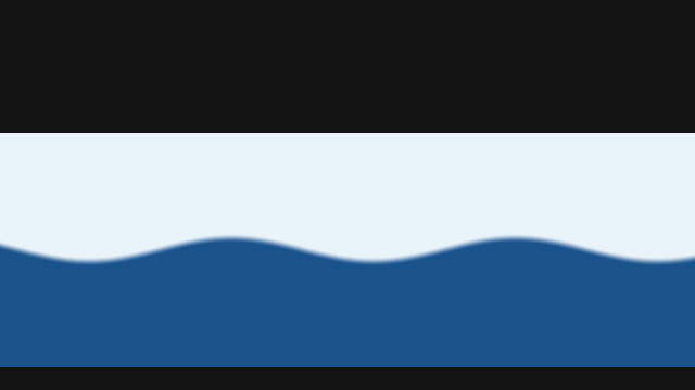 Reported by covers_text: A waves shader added after the title paints over it.
